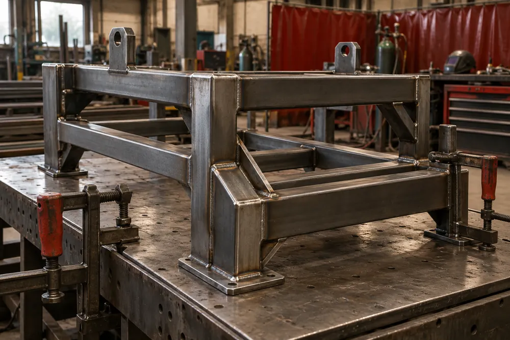 Purpose-made frames & equipment supports for commercial premises