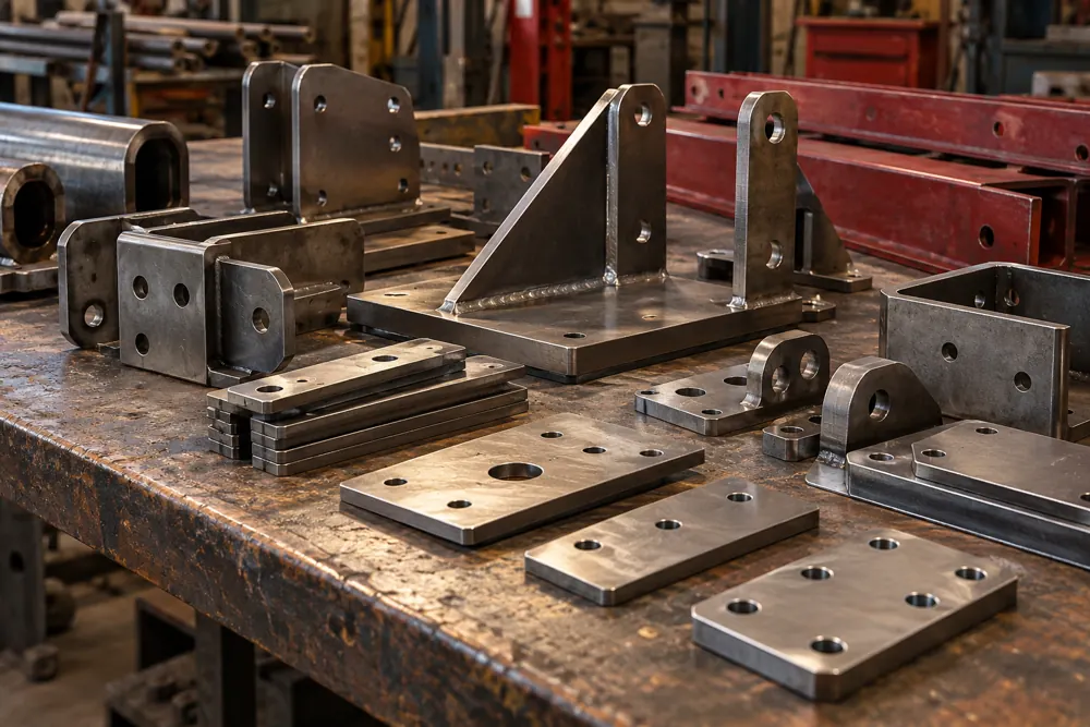 Brackets, assemblies & production components for commercial premises